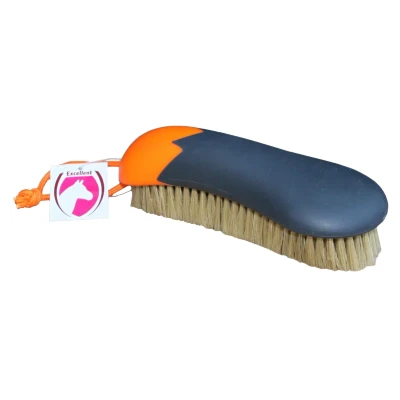 Afbeelding van Hofman Fun huidglansborstel oranje/zwart One Size Zwart / Oranje