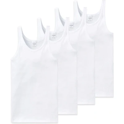 Afbeelding van Schiesser Heren onderhemd Cotton Essentials fijnrib