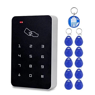 Afbeelding van OBO HANDS RFID Standalone Toegangscontrole Kaartlezer met Digitaal Toetsenbord +10 EM4100 tags Voor Thuis/Appartement/Fabrieksveilig Systeem