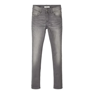Afbeelding van Name it broek voor meisjes grijs maat 12j