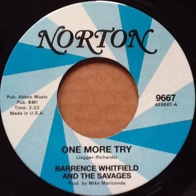 Afbeelding van Barrence &amp; Savages Stompin&#039; Riffraffs Whitfield One More Try / What a Shame (Single)