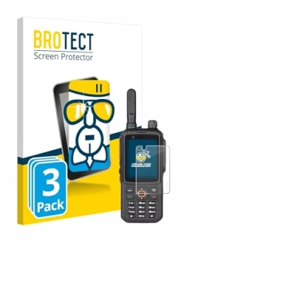 Afbeelding van BROTECT Glas Screen Protector voor Inrico T320 (3 Stuks) Schermbeschermer [9H Hardheid, Beschermglas Folie niet Gehard Glas]