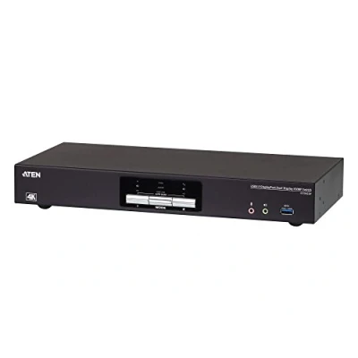 Afbeelding van DisplayPort switch Aten 2 poorten (2 x 4K@60Hz, MST, KVM)