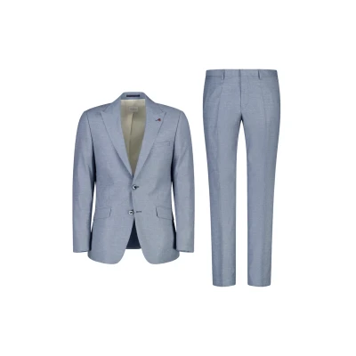 Afbeelding van ROY Robson SET Kostuum, Heren, Maat: 44, Blau