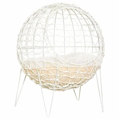 Afbeelding van PawHut Kattenhuis met metalen frame D30 442