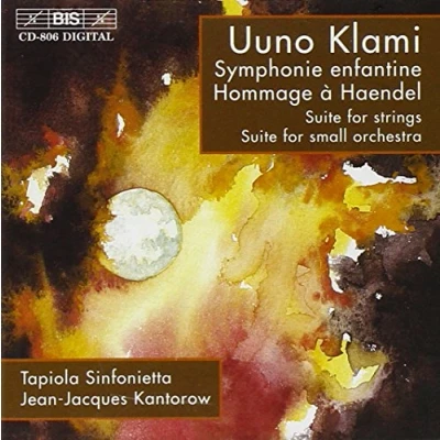 Afbeelding van Jean Jacques Kantorow, Tapiola Sinfonietta Symphonie Enfantine, Op. 17 (1928) (CD)