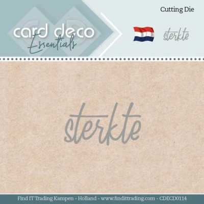 Afbeelding van Card Deco Essentials Dies Sterkte