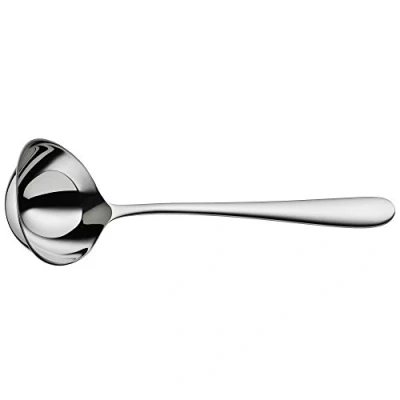 Afbeelding van WMF Merit soeplepel, 23,5 cm, sauslepel, pollepel, Cromargan protect gepolijst roestvrij staal, krasbestendig, vaatwasmachinebestendig