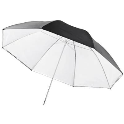 Afbeelding van walimex 2in1 Reflex &amp; Doorzichtscherm wit, 109cm