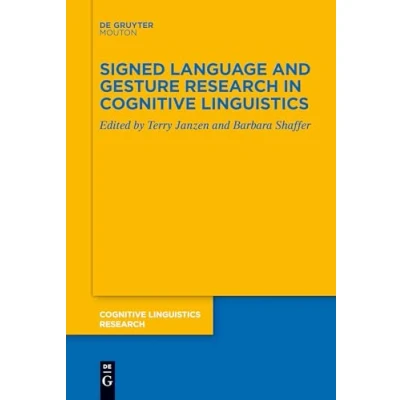 Afbeelding van Signed Language and Gesture Research in Cognitive Linguistics: 67