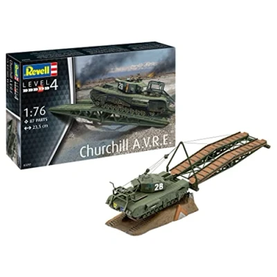 Afbeelding van 1:76 Revell 03297 Churchill A.V.R.E. Plastic Modelbouwpakket