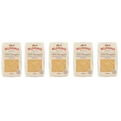 Afbeelding van 10x Rummo Stelline N22 Pasta Lenta Lavorazione deegwaren van hardtarwegrit bronzen tekening 500 g