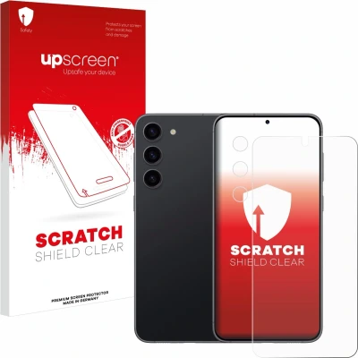 Afbeelding van upscreen Screenprotector voor Samsung Galaxy S23 (Voor+Camera) Folie Beschermfolie transparant