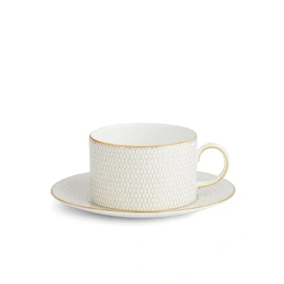 Afbeelding van Wedgwood Kop en Schotel Arris 280 ml