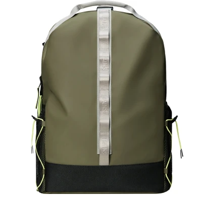 Afbeelding van Rains laptop rugzak Trail Clip Front Backpack W3 marsh