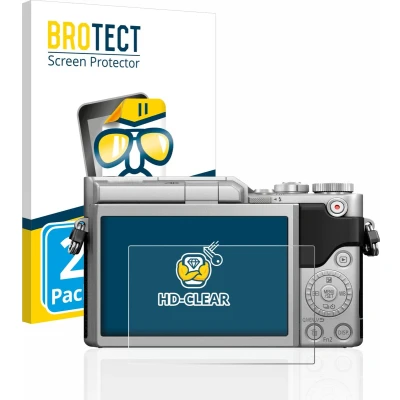 Afbeelding van BROTECT Screenprotector voor Panasonic Lumix DC GX880 Folie Beschermfolie transparant (2 Stuks)