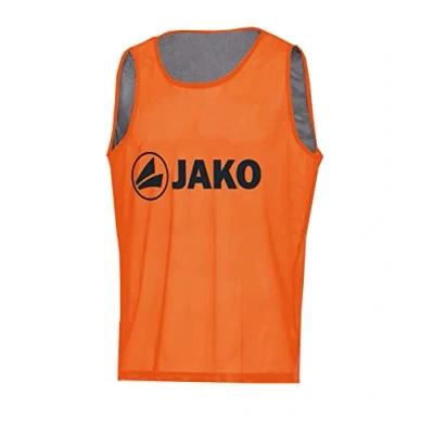Afbeelding van JAKO Overgooier Reverse Fluo oranje/steengrijs