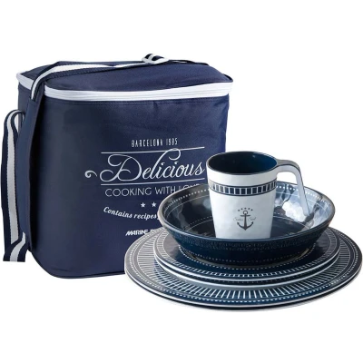 Afbeelding van Scheepsservies set Sailor Soul 24 delig