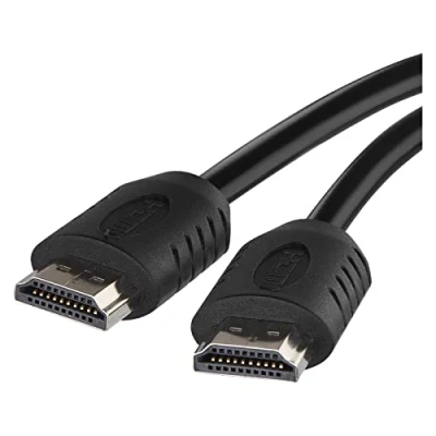 Afbeelding van EMOS High Speed HDMI 2.0 kabel met Ethernet 0,75 m, 18 Gbit/s hogesnelheidskabel Ultra HD, 4K, 3D, ARC ondersteuning, A stekker naar zwart