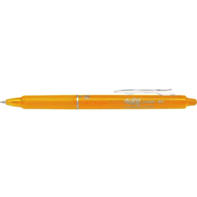 Afbeelding van Pilot Frixion 0.7 mm clicker pen uitwisbaar abrikoos 4717
