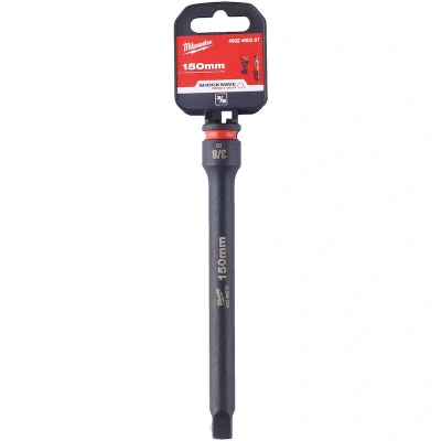 Afbeelding van Milwaukee Accessoires Slagdop extentie SHOCKWAVE 3/8&quot; 150mm 1 stuk 4932480297