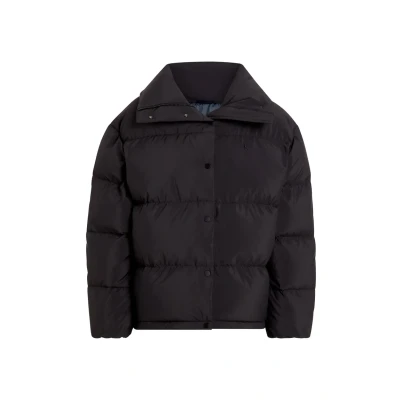 Afbeelding van Calvin Klein Jeans Relaxed Puffer Gewatteerde jas, Dames, Maat: Large, Ck black