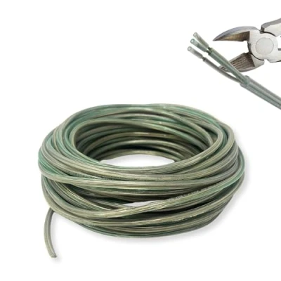Afbeelding van HALOTEC 25 Meter Kabel 3 Aders 3x0.75 Verlengkabel H03VV F Installatiekabel Stroomkabel PVC Transparant Ronde Draden