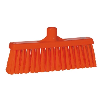 Afbeelding van Vikan Rechte Veger Kop Medium 31cm Oranje