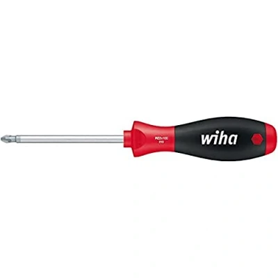 Afbeelding van WIHA SB313315001 schroevendraaier SoftFinish Pozidriv met ronde schacht in blister PZ3 x 150 mm 39601