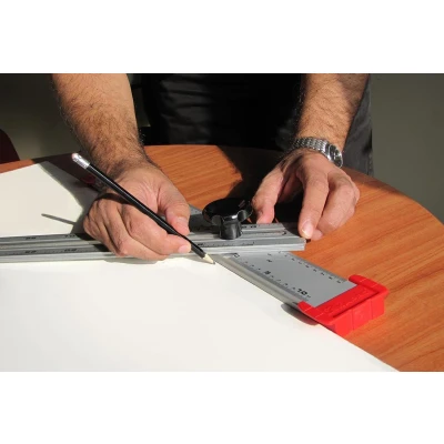 Afbeelding van Kapro T Winkelhaak 1200mm (317 Adjustable Drywall Square 120cm)