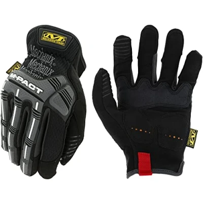 Afbeelding van Mechanix Wear M Pact® Open Cuff Gloves (Medium, Black)