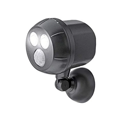 Afbeelding van Proxinova spot LED met bewegingsmelder buiten PIR, krachtige lamp als inbraakbeveiliging, op batterijen, compact en eenvoudige montage