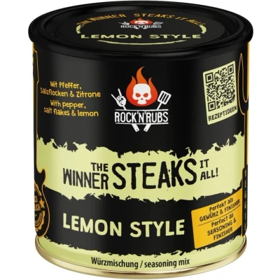 Afbeelding van Rock &#039;n Rubs The winner steaks it all Lemon Style
