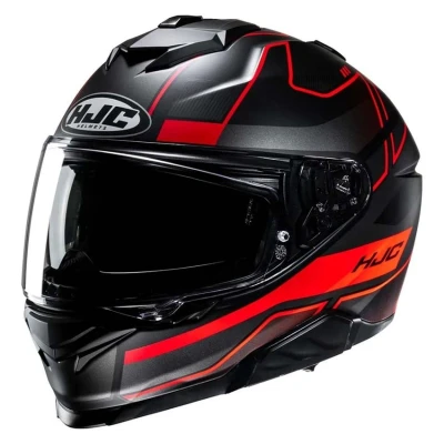 Afbeelding van HJC I71 Iorix Black Red XS Maat Helm