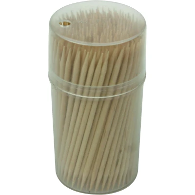 Afbeelding van Cosy Soft Tandenstoker, 4 Kokers Van 200 Stuks Tandenstoker
