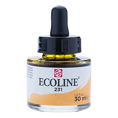Afbeelding van Ecoline Vloeibare Aquarelfles 30 ml Goudoker 231 (11252311)