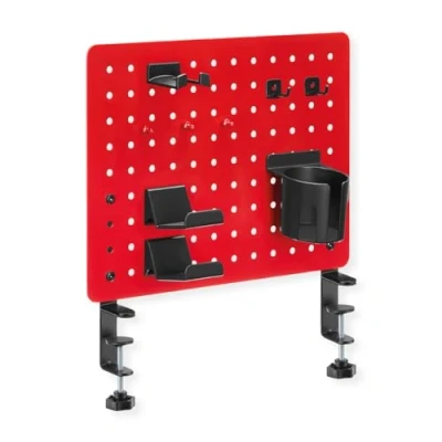 Afbeelding van VALUE Stecktafel f.Gamer, Klemmhalterung rot