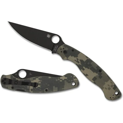Afbeelding van Spyderco Zakmes Military 2 Camouflage / Black CPM S30V PE