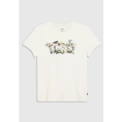 Afbeelding van Levi&#039;s THE Perfect Tshirt print, Dames, Maat: XXS, Egret