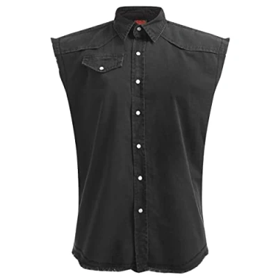 Afbeelding van Spiral METAL STREETWEAR Mouwloos werkshirt XL Zwart