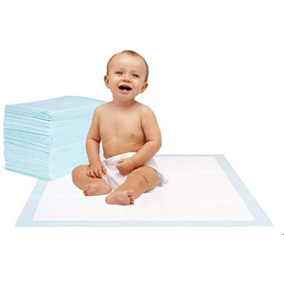 Afbeelding van Medische onderlegger voor mensen met een zwakke blaas, 6 laagse absorberende incontinentie 40 x 60 cm, ook ideaal baby&#039;s of als puppyonderlegger, 100 stuks