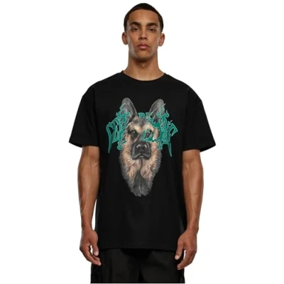 Afbeelding van Upscale by Mister Tee Gendarmerie Tshirt print, Heren, Maat: Medium, Black