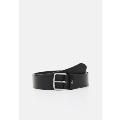 Afbeelding van Lacoste Plain BELT Riem, Heren, Maat: 100, Noir