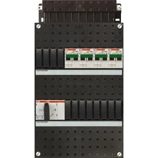 Afbeelding van ABB Hafonorm groepenkast HC400/3+H44 3 fase 4 groeps