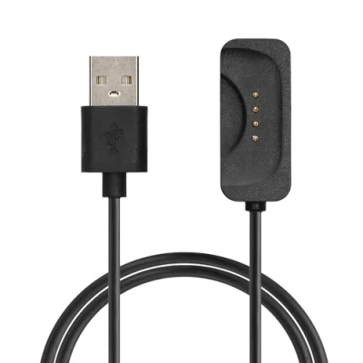 Afbeelding van kwmobile USB oplaadkabel geschikt voor OnePlus Watch 2 kabel Laadkabel smartwatch in zwart
