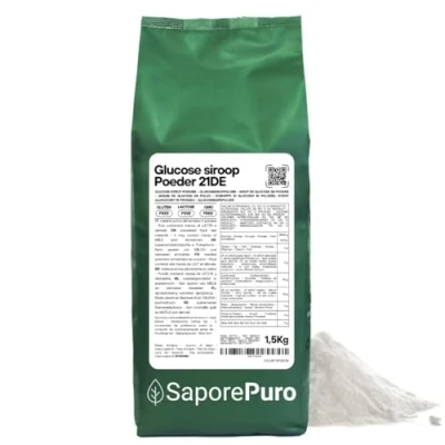Afbeelding van Saporepuro Glucosestroop poeder 1,5 kg Powdered glucose syrup