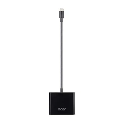 Afbeelding van Acer 3 In 1 Usb C Gen1 To Pd Hdmi Usb(A) Dongle Black (Bulk Pack)
