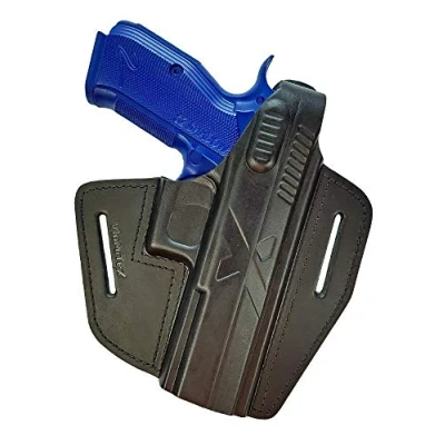 Afbeelding van VlaMiTex B15 OWB Lederen Holster voor CZ Shadow 2 / P 09 SP 01 Phantom/CZ 97B
