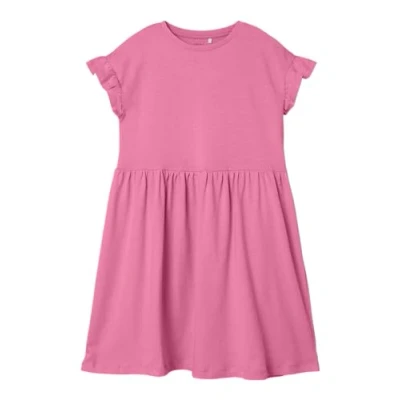 Afbeelding van Name it kids Meisjes Nkfhamina Capsl Dress Pb, aurora pink, 134