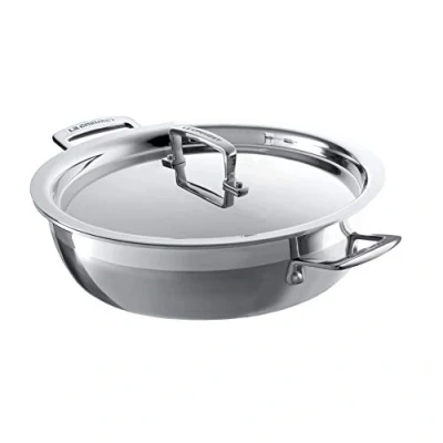 Afbeelding van Sauteerpan Le Creuset Magnetik Inox 30 cm